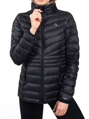 Paradox Grey 1X Down Puffer Quilted Lightweight Packable Jacket